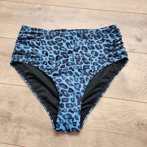 New Medium Leopard Print Bikini Bottoms